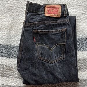Levi’s 505 Regular 28 x 28 or 16 Regular Black Jean